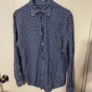 Vineyard Vines button up slim fit tucker shirt